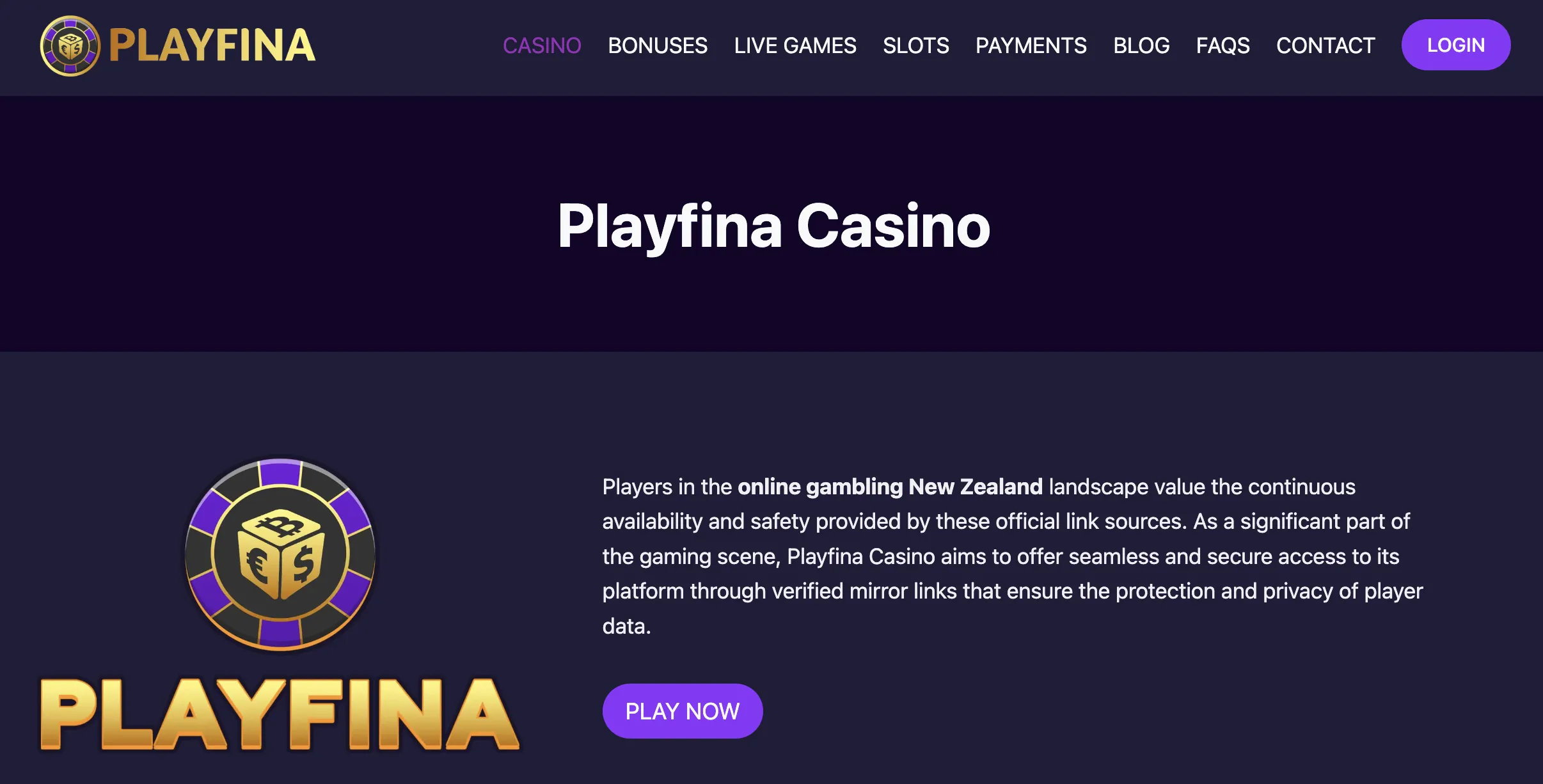 New Zealand’s Playfina Casino Earns Positive Reviews Across Oceania